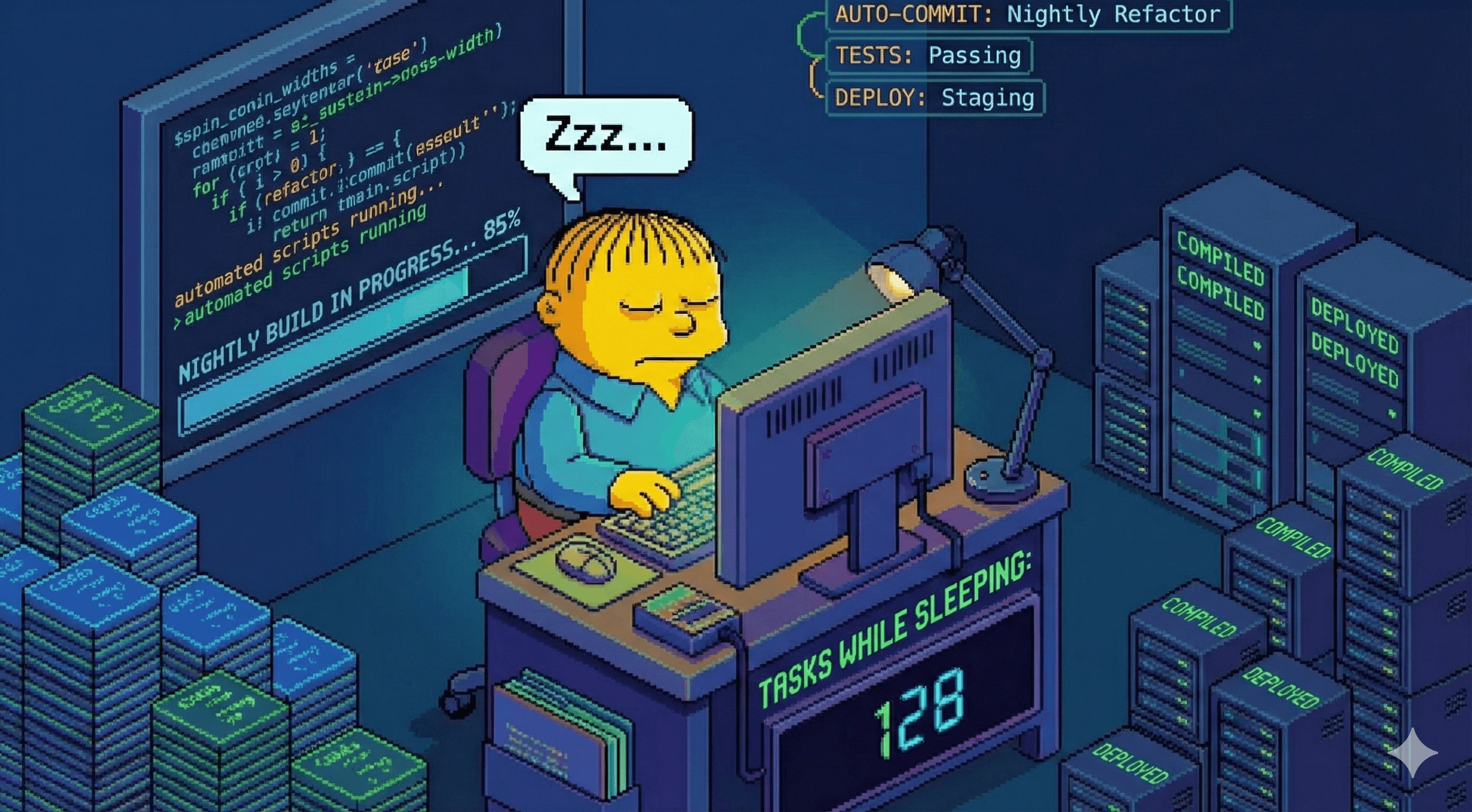 Code while you sleep