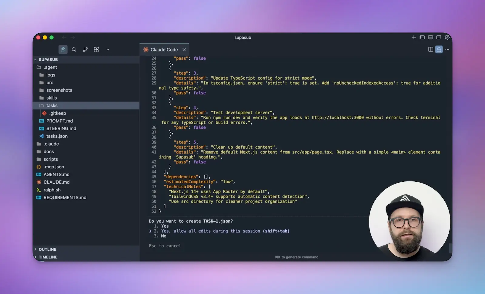 Ralph Loop task review