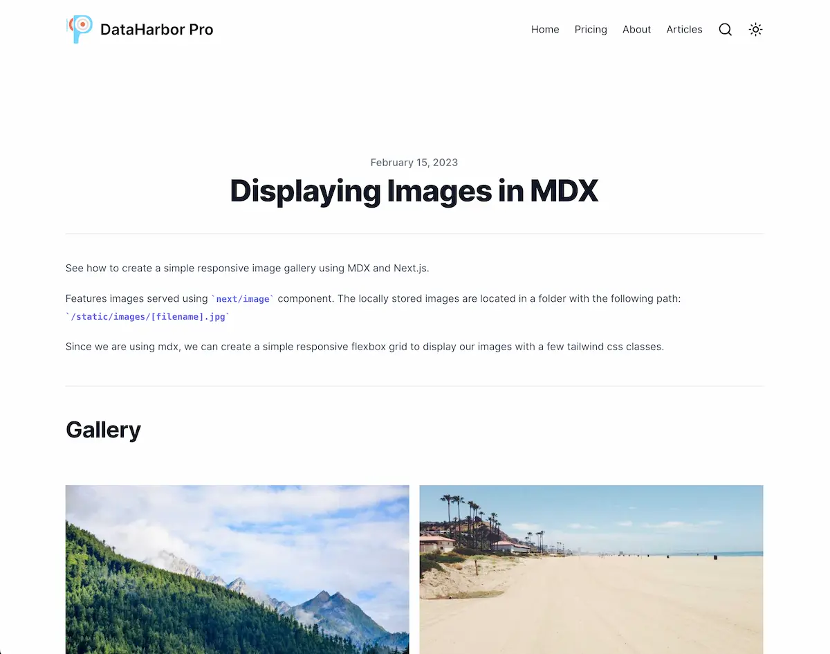 PageAI Simple Post Layout